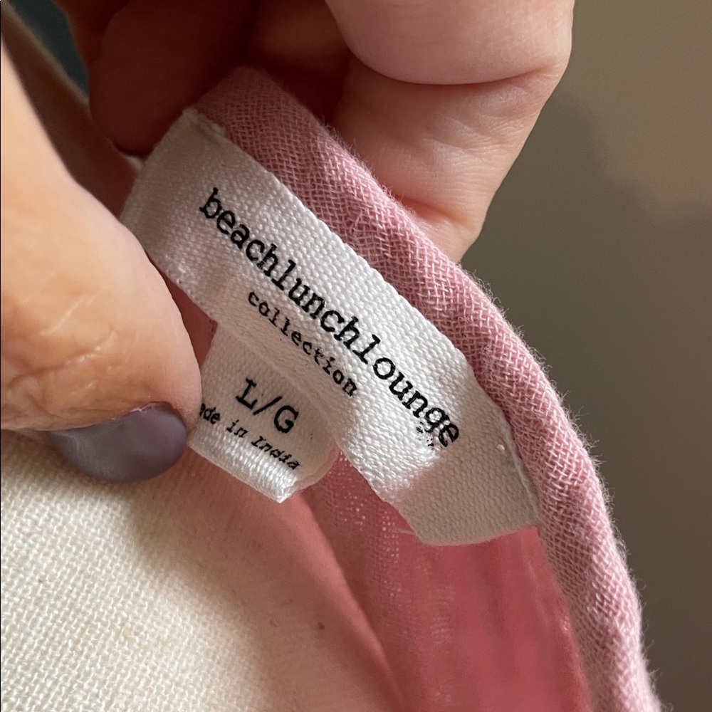 beachlunchlounge Pink Long Sleeve Dress - Picture 2 of 10